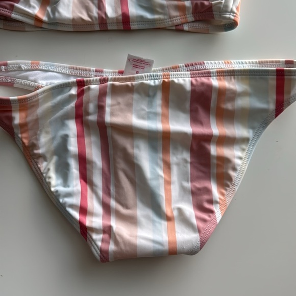 xhilaration bikini set size medium pastel stripes - Picture 5 of 7
